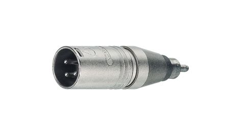 NA2MPMM Neutrik Audioadapter Gerade XLR Stecker RCA Cinch