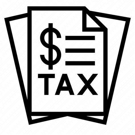 Tax, tax document, tax file, tax listing, tax paper icon - Download on ...