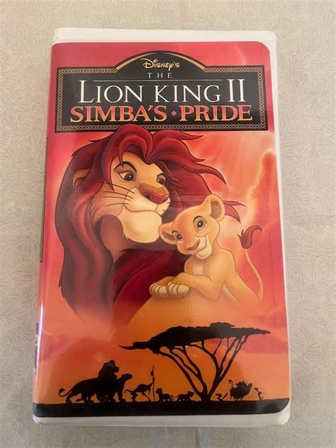 Disney S Lion King 2 Simba S Pride VHS Etsy Hong Kong