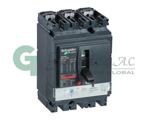 Interruptor Termomagnetico REG 3x112 160A 100KA NSx160H SCHNEIDER