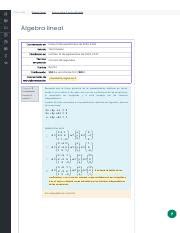 Puntos Extra Algebra Lineal Pdf Mis Cursos Lgebra Lineal