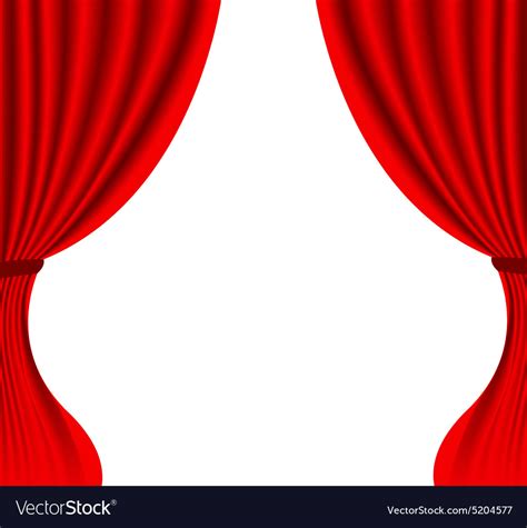 Theater curtains Royalty Free Vector Image - VectorStock