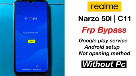 Realme Narzo I Frp Bypass Without Pc Hard Reset Lock Unlock New