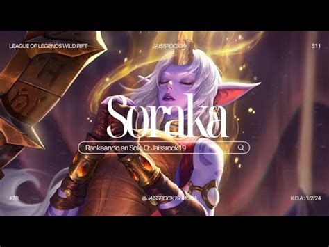 Soraka Voy Soraka Full AP Rankeando En Solo Q S11 LOLWR