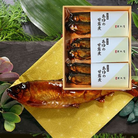 【鮎甘露煮】 鮎甘露煮6本入り ｜ 御中元・お歳暮に 古河名物 の 鮒甘露煮 と 鮎甘露煮