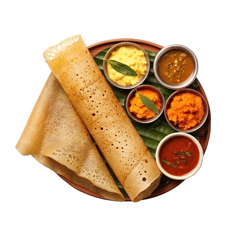 masala dosa indian traditional food  sambhar india traditional
