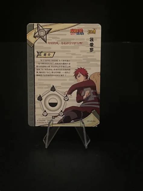 Kayou Official Licensed Naruto Tcg Gaara Ssr Nr Ssr Picclick Uk