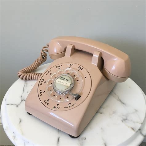 1964 Western Electric Model 500 Rotary Desk Phone Telephone Etsy