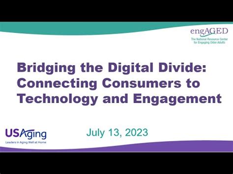 Bridging The Digital Divide Connecting Consumers To Technology And