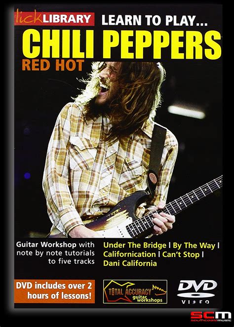 Red Hot Chili Peppers Lick Library Learn To Play Red Hot Chili Peppers Guitar Tuitional DVD