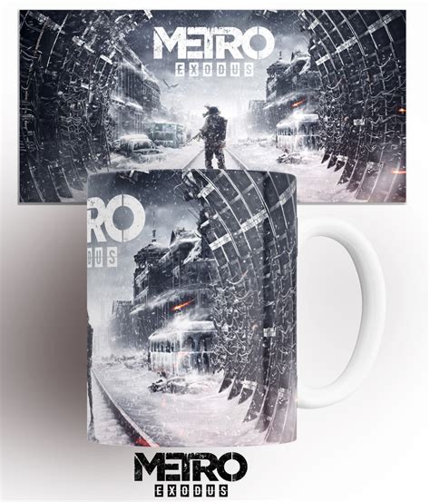 Кружка "Метро/Исход/Metro/Exodus/геймер/компьютерные игры/принт", 330 ...