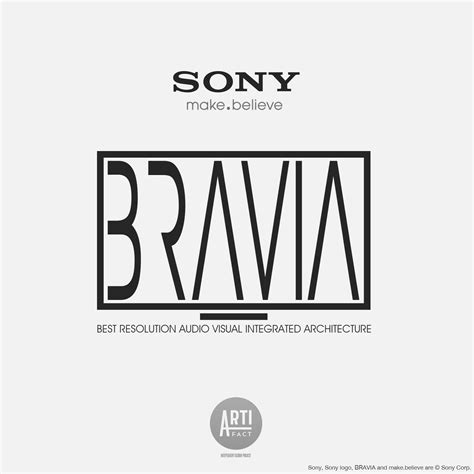 Sony BRAVIA rebranding by ARTIFACTdesign on DeviantArt