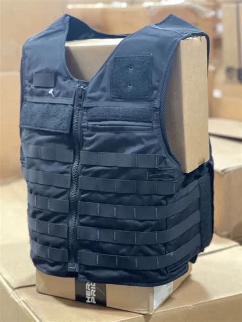 SAFARILAND OREGONCITY ARMOR Plate Carrier Tactical Black MOLLE ABA