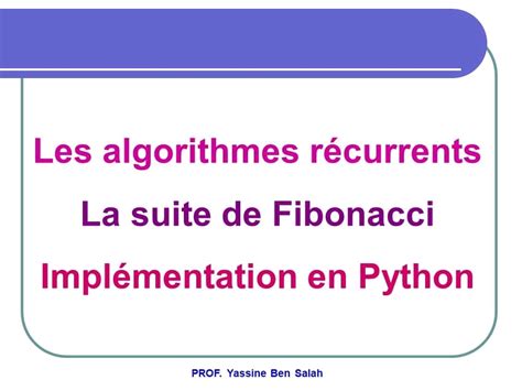 Bac Sc De L Informatique Algorithme Et Programmation Les Algorithmes