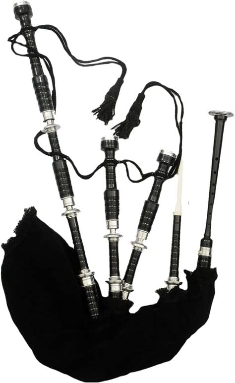 Bagpipes Full Size For Beginners And Adults With Beautiful Black Finish