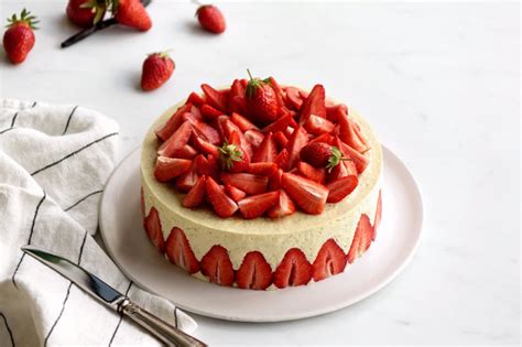 Recette Fraisier L Ger Et Facile Empreinte Sucr E