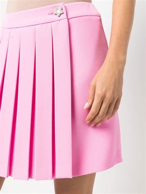 Chiara Ferragni Pleated Mini Skirt Farfetch