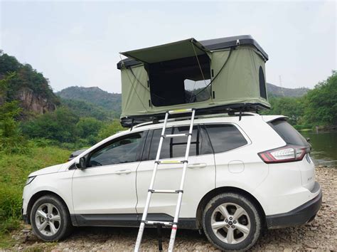 Abs Car Rooftop Tent Roof Box Tent Dachzelt Hard Shell Roof Top Tent