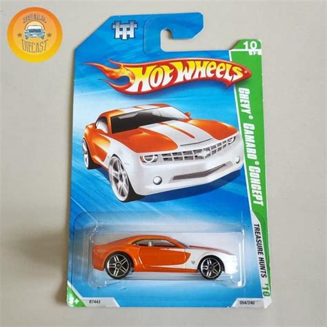 Hot Wheels Hotwheels Búsqueda Del Tesoro Chevy Camaro Concept TH Shopee México