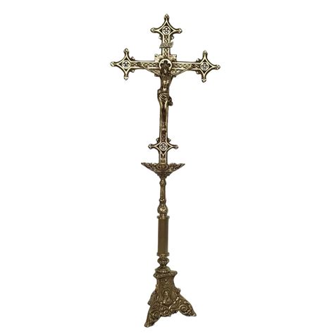 Crucifixo De Altar Cm Bronze Cruzes E Crucifixos Artigos