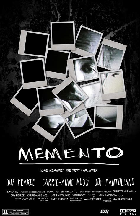 Memento | Christopher nolan, Movie posters, Memento movie
