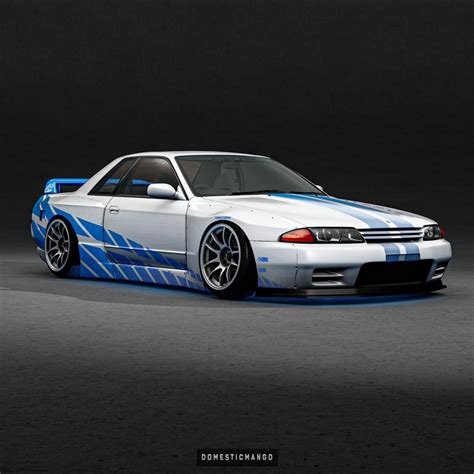 Brian's 2 Fast 2 Furious Nissan Skyline But It's a Pandem R32 GT-R ...