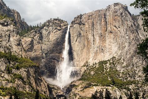 Sierra Nevada, Yosemite Falls, USA, Mountains, Waterfalls, Parks ...