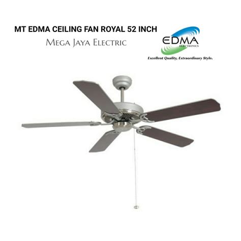 Jual Mt Edma Ceiling Fan Royal Inch Kipas Gantung Plafon Ac Motor