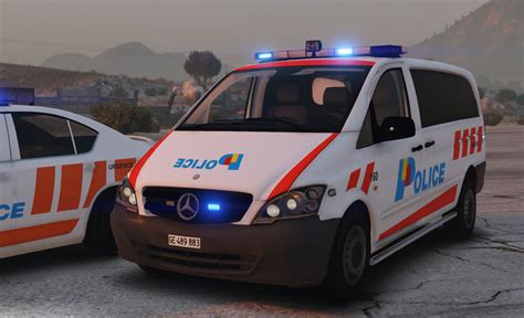 ELS Mercedes Vito Swiss Police Cantonale de Genève - GTA5-Mods.com