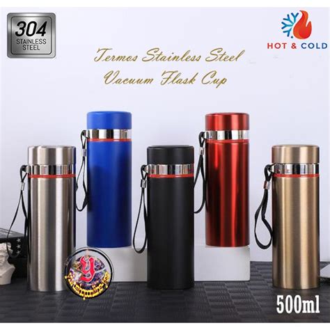 Plain Vacuum Hot Water Thermos ML Shopee Malaysia
