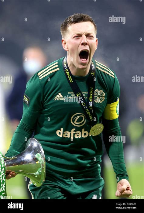 Celtic S Callum Mcgregor Celebrates After Winning The Premier Sports