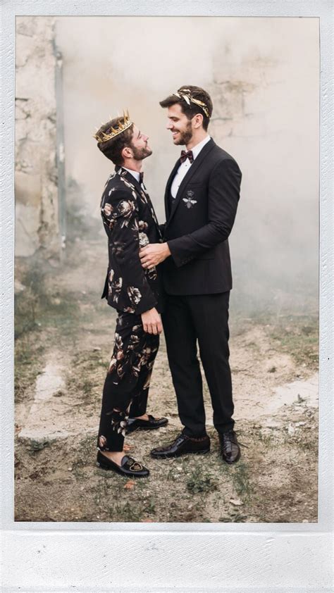 Masculine Wedding Ideas That Will Surprise You With Sequin Menswear