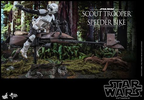 Hot Toys MMS 612 Star Wars ROTJ Scout Trooper Speeder Bike