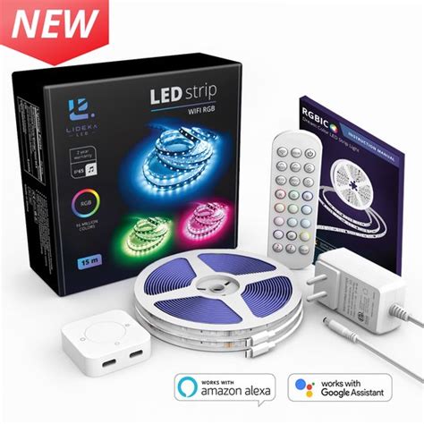 Lideka Led Strip Meter Rgb Smd Leds P M Met App En