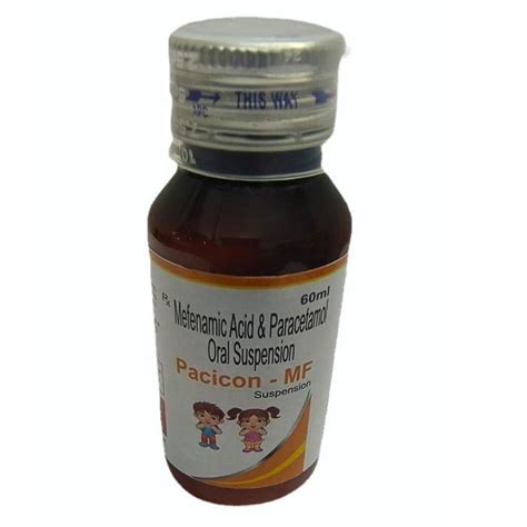 Mafenamic Acid Paracetamol Oral Suspension Mg At Rs Bottle In