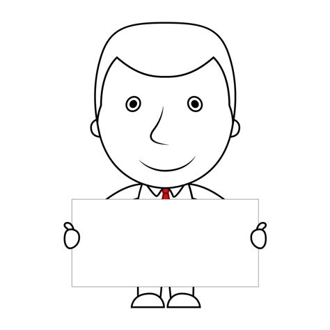 Expressed Cartoon Businessman Character Illustration Potrait 12070104