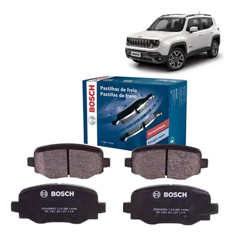 Pastilhas Freio Traseira Bosch Renegade 2019 2020 2021 2022