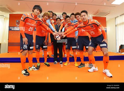 Omiya Ardija Team Group JANUARY 17 2015 Football Soccer 2015