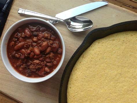 Best Slow Cooker Chili with Skillet Cornbread