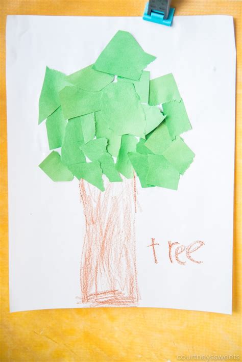 Tree Crafts For Kindergarten