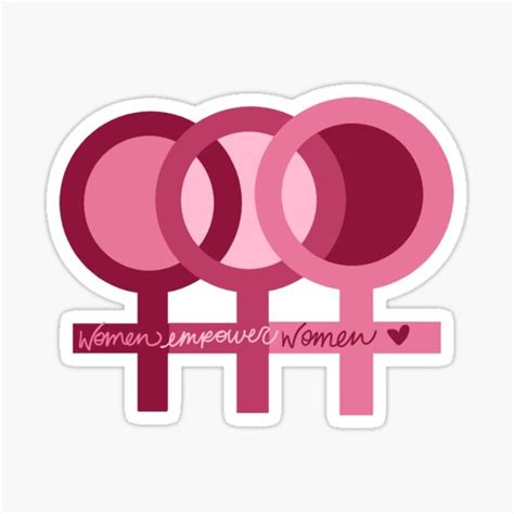 "Women's Empowerment Art" Sticker for Sale by katyrice | Redbubble