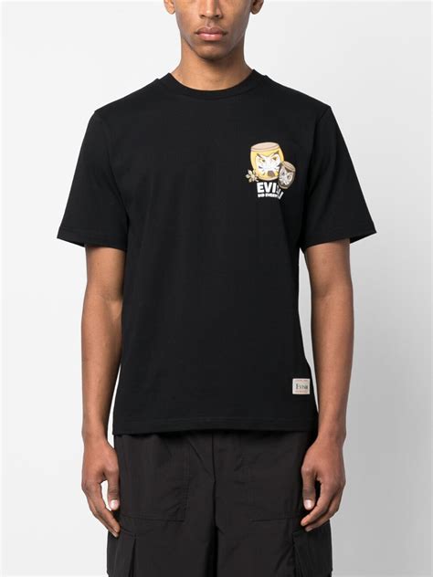 T-shirts Evisu - Logo t-shirt - 2ESHTM3TS527XXCTBLACK | thebs.com