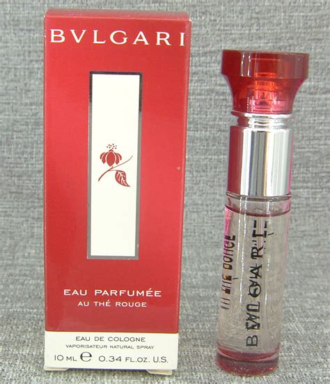 BVLGARI Eau Parfumee Au the Rouge Eau de Cologne 10 ml, RARITÄT ...