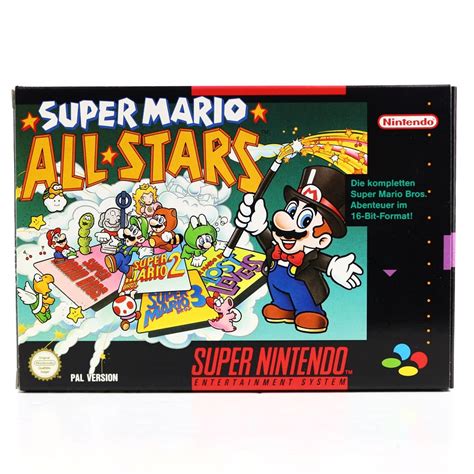 Super Mario All Stars SNES Boxed WTS Retro Køb spillet her