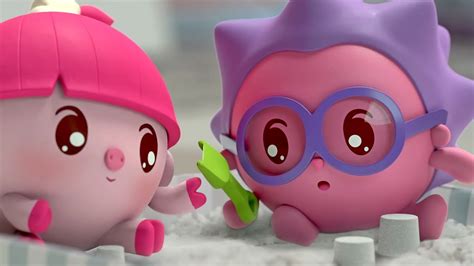 Малышарики играют на улице! - Сборник - Играем и гуляем с малышариками ...