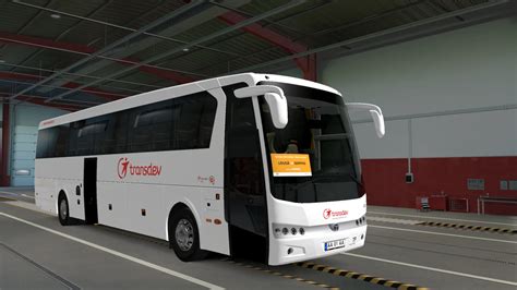 Transdev ETAC For Temsa Safir II VIP Skin Template Only For Euro