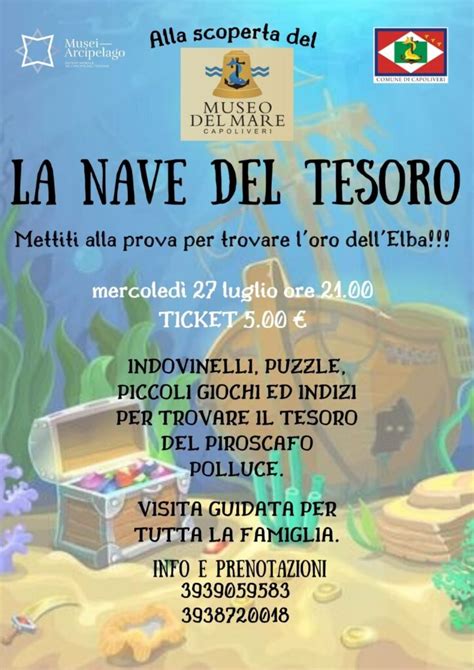 La nave del tesoro - Musei dell'Arcipelago Toscano SMART