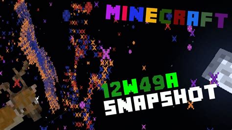 Minecraft Fireworks And Enchanted Books 12w49a YouTube