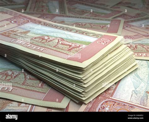 Money Of Mongolia Mongolian Tugrik Bills Mnt Banknotes 20 Togrog