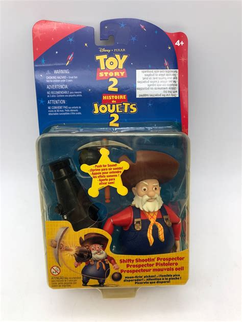 Toy Story 2 action figure prospector (RARE) Mint in package